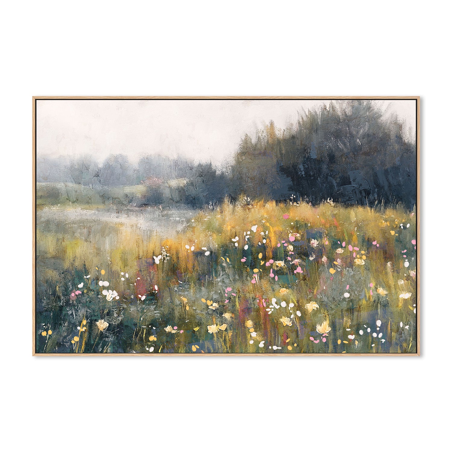 wall-art-print-canvas-poster-framed-Where the River Runs, Style B-4
