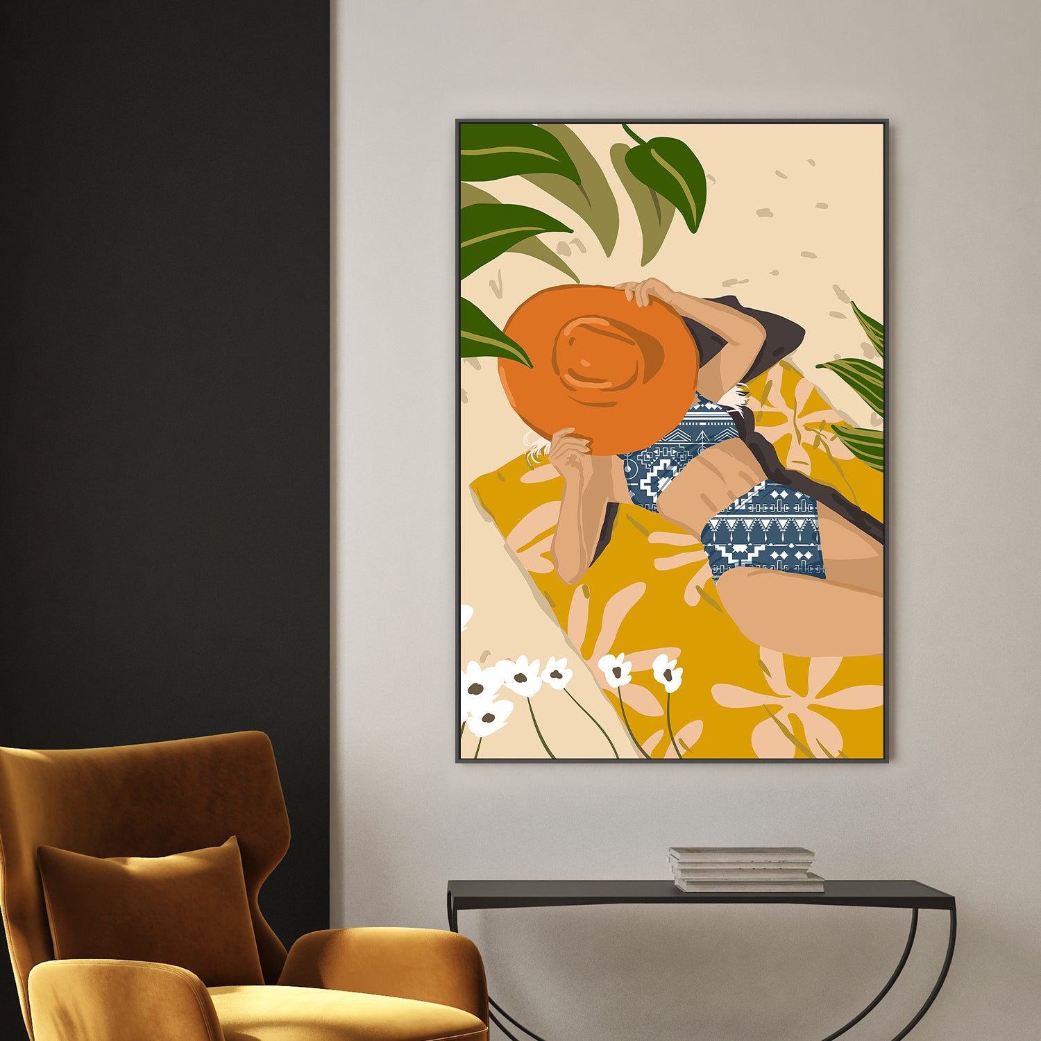 wall-art-print-canvas-poster-framed-Wherever You Go-2