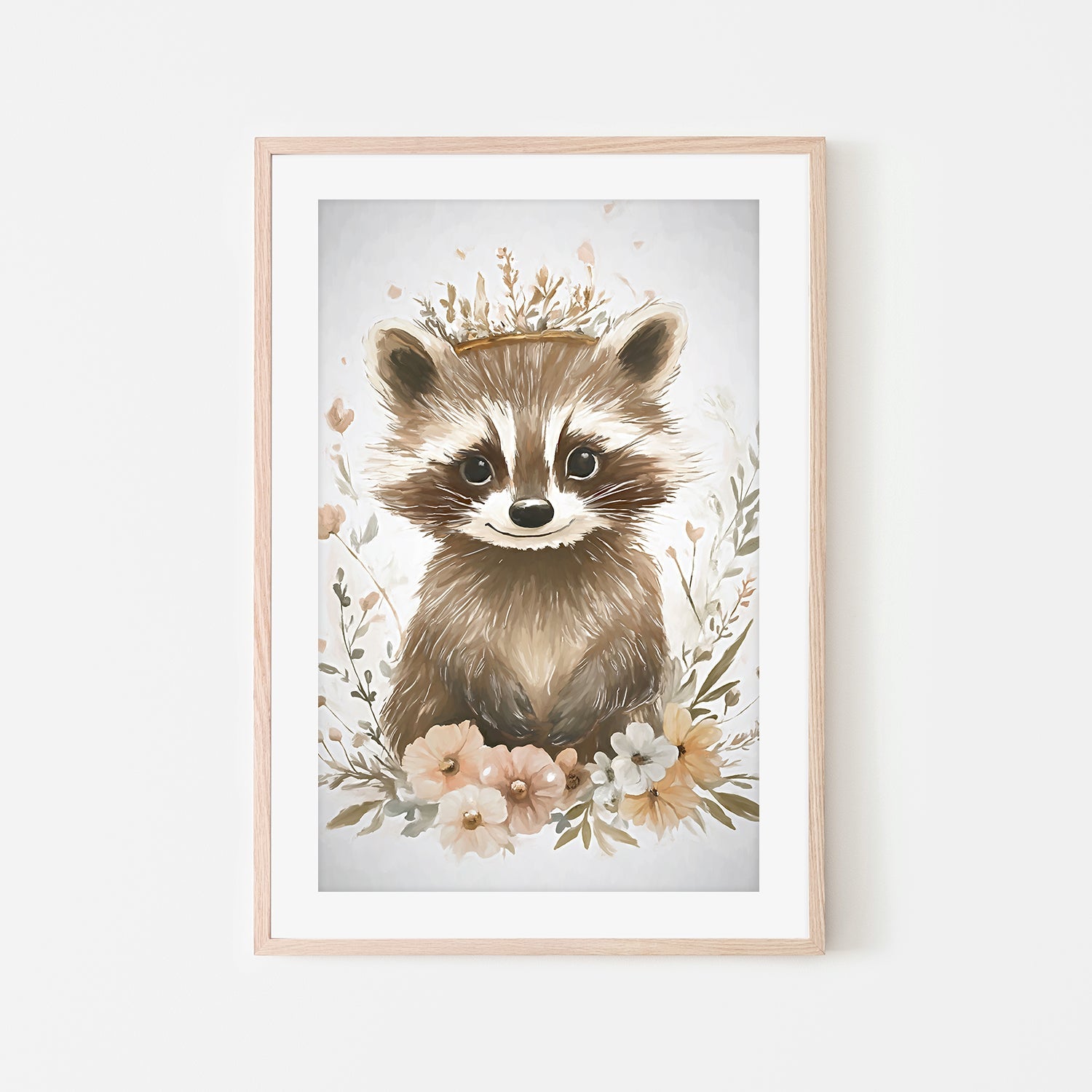 wall-art-print-canvas-poster-framed-Whimsical Baby Animals , Style D , By Accent Art Studio-6