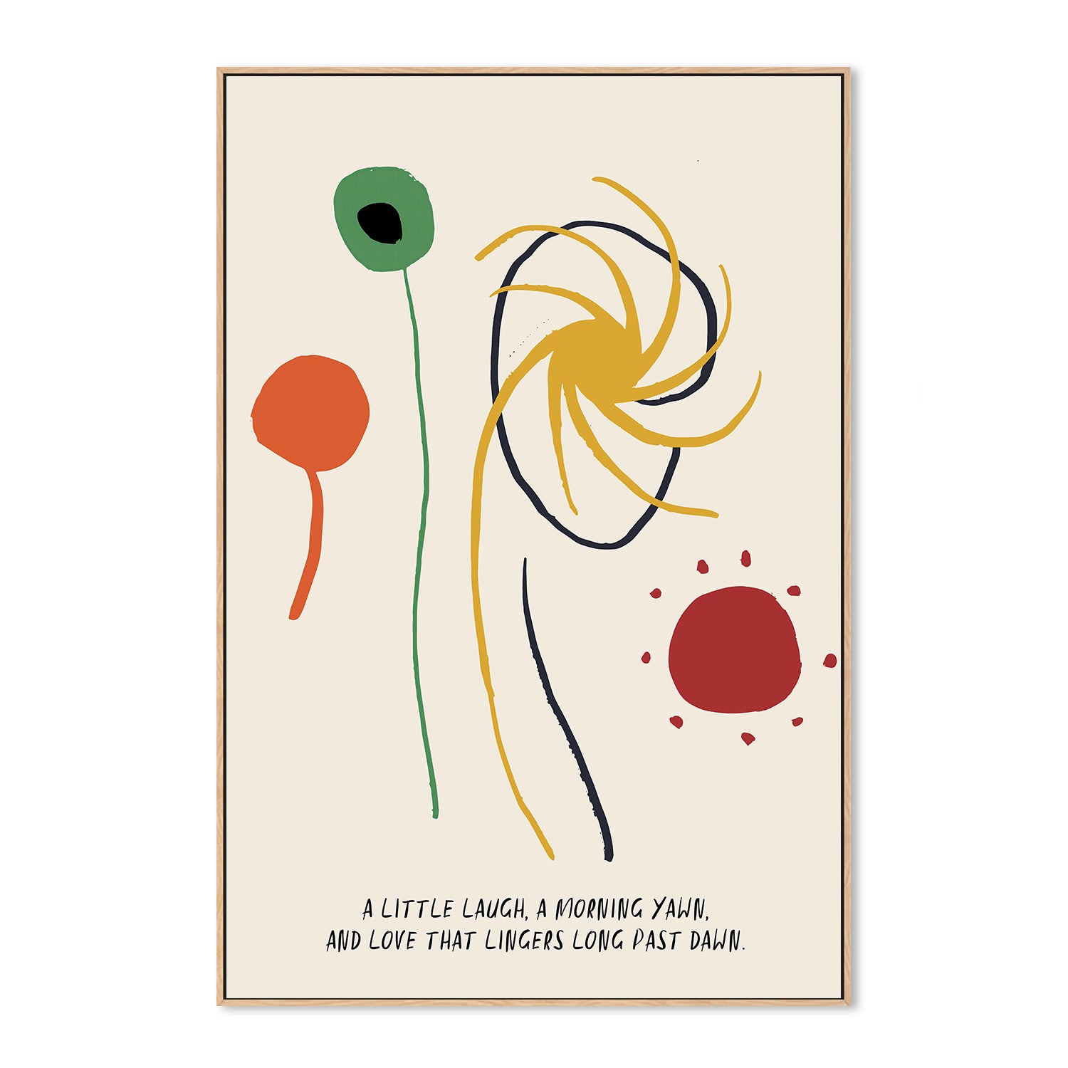 wall-art-print-canvas-poster-framed-Whimsical Sunrise-4