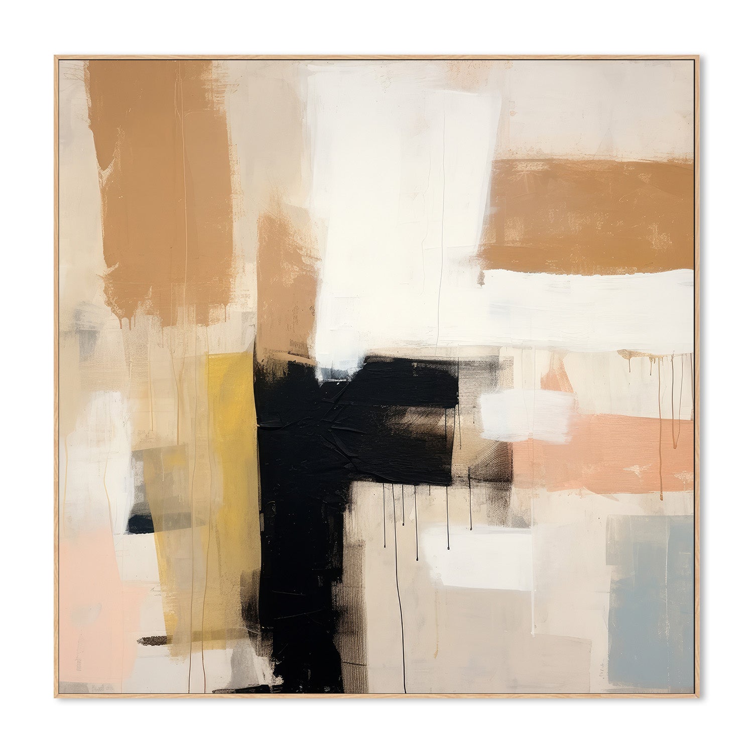 wall-art-print-canvas-poster-framed-Whispered Tones, Style A-4