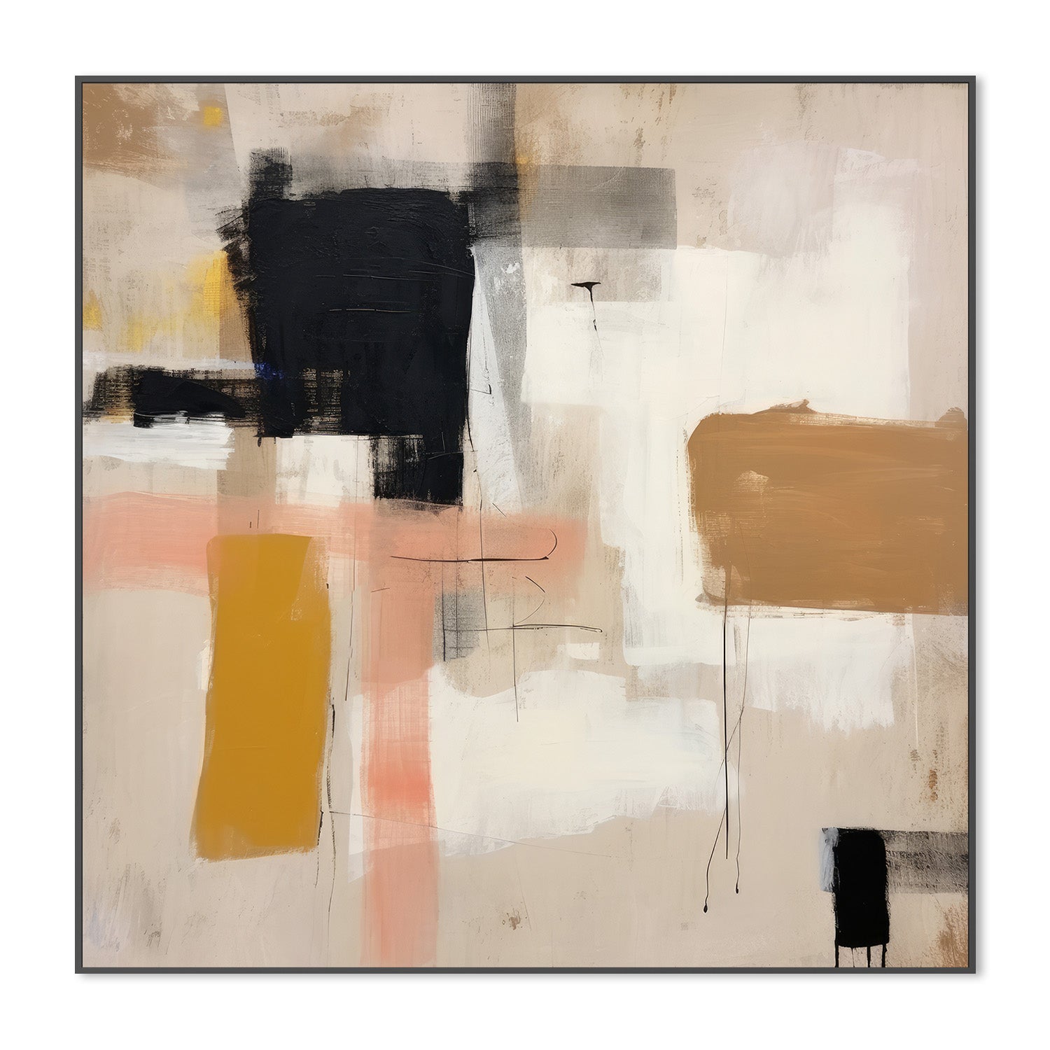 wall-art-print-canvas-poster-framed-Whispered Tones, Style B-3