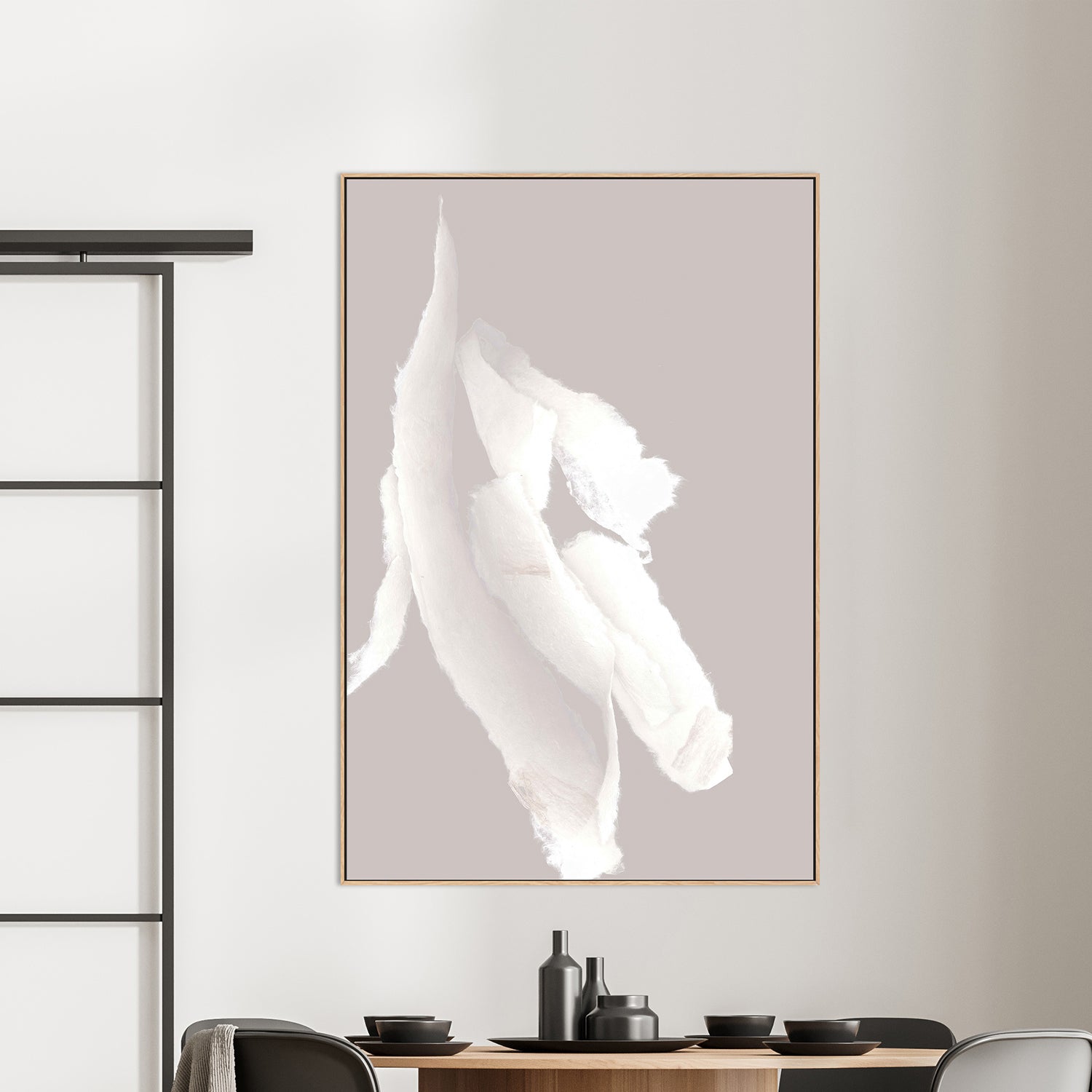 wall-art-print-canvas-poster-framed-Whispering Paper, Style A-2