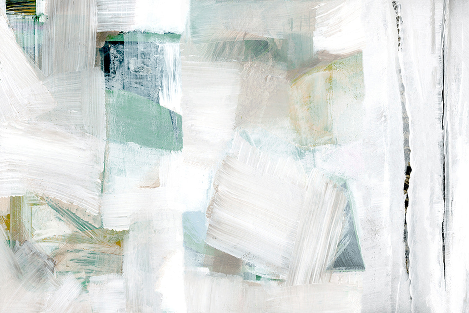 wall-art-print-canvas-poster-framed-Whispers of White and Blue, Style B-1