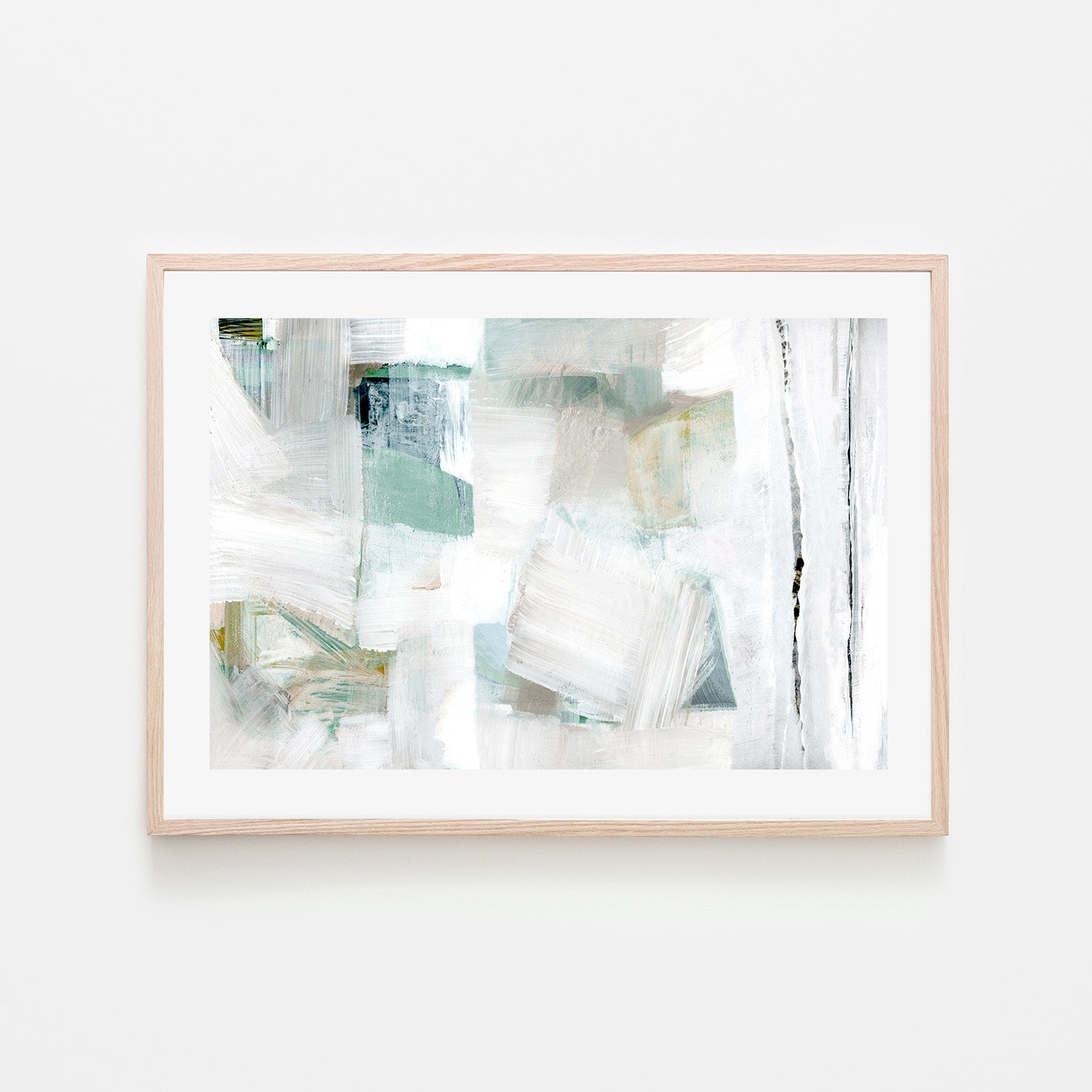 wall-art-print-canvas-poster-framed-Whispers of White and Blue, Style B-6