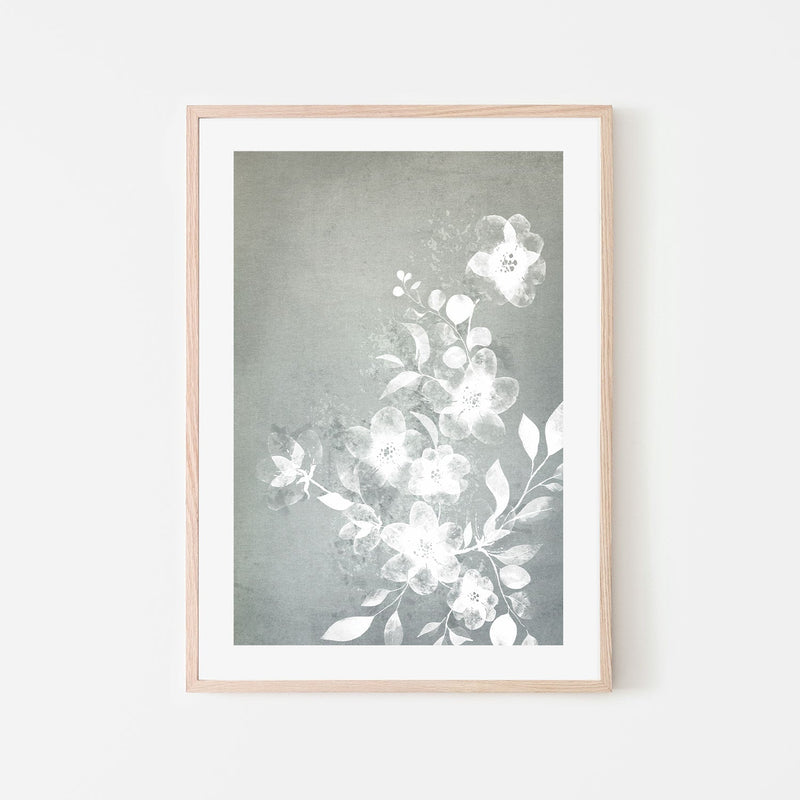 wall-art-print-canvas-poster-framed-White Floral-by-Dear Musketeer Studio-Gioia Wall Art