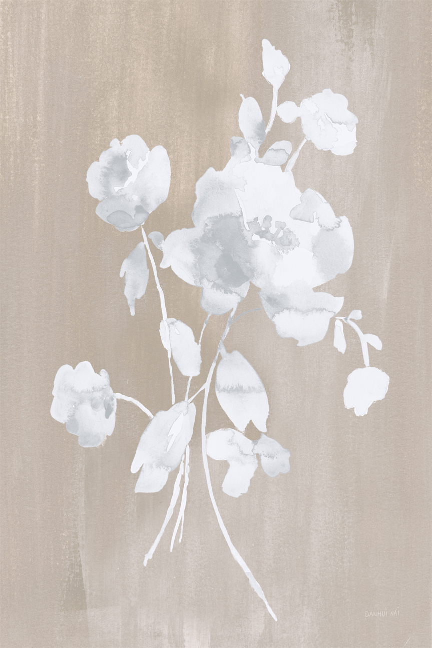 wall-art-print-canvas-poster-framed-White Florals Of Summer , By Danhui Nai-1