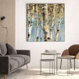 wall-art-print-canvas-poster-framed-White Forest, Style A , By Lisa Audit-GIOIA-WALL-ART
