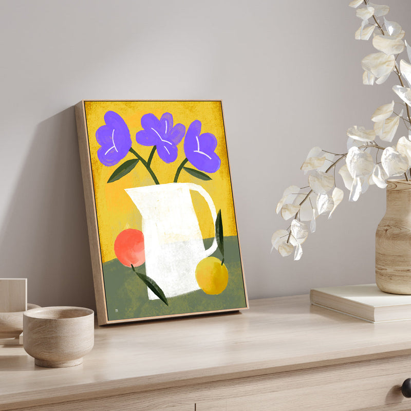 wall-art-print-canvas-poster-framed-White Jug , By Marco Marella-7