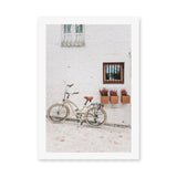 wall-art-print-canvas-poster-framed-Whitewashed Bicicletta, Puglia, Italy , By Carla & Joel Photography-GIOIA-WALL-ART