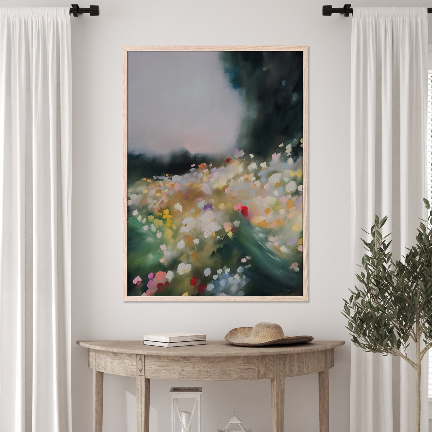 wall-art-print-canvas-poster-framed-Wild Garden-7