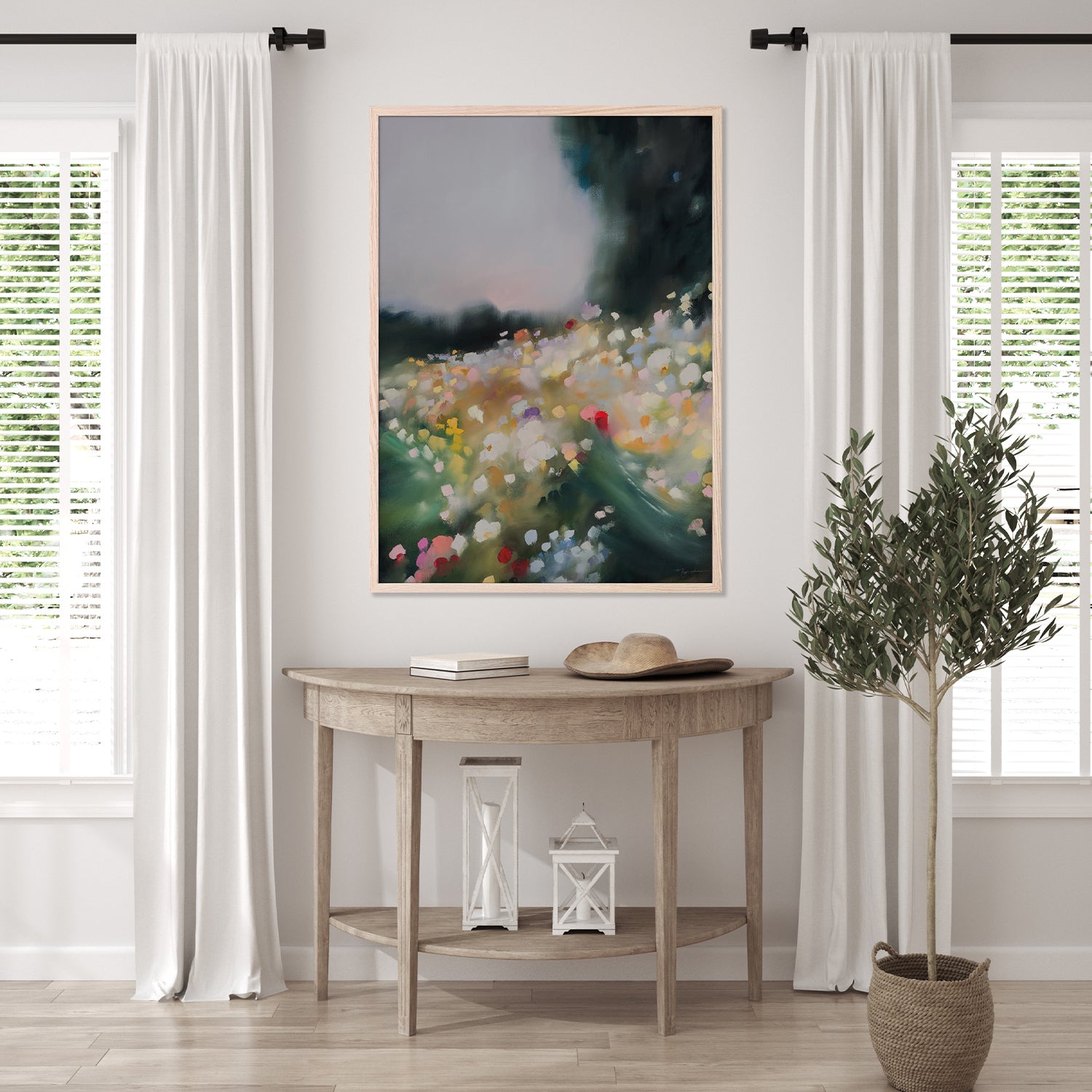 wall-art-print-canvas-poster-framed-Wild Garden-8