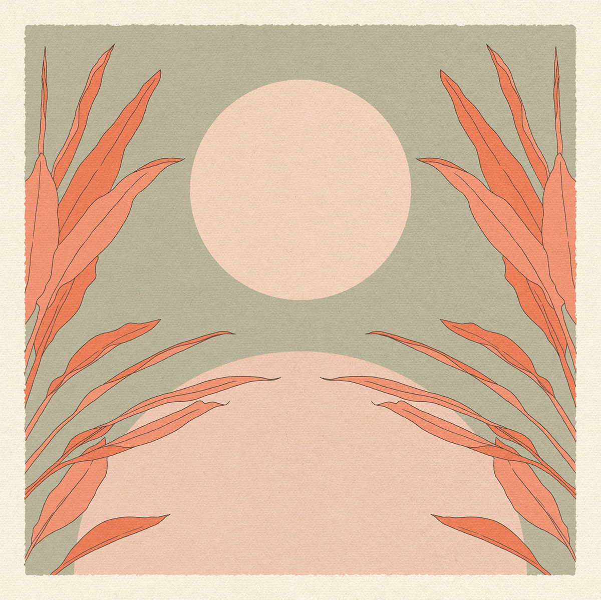 wall-art-print-canvas-poster-framed-Wild Moon , By Cai & Jo-1
