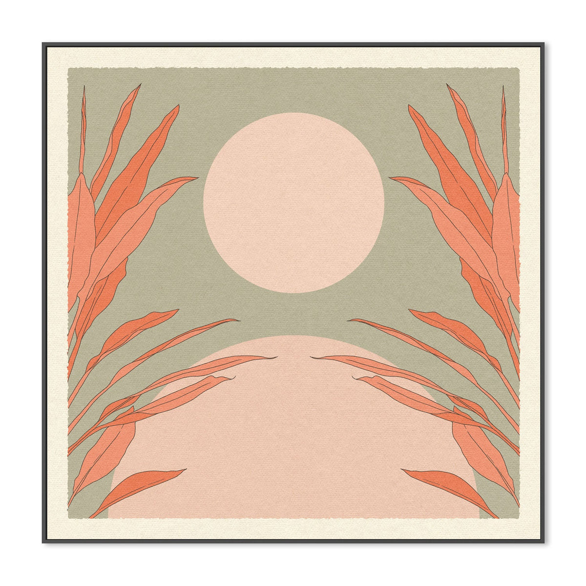 wall-art-print-canvas-poster-framed-Wild Moon , By Cai & Jo-3