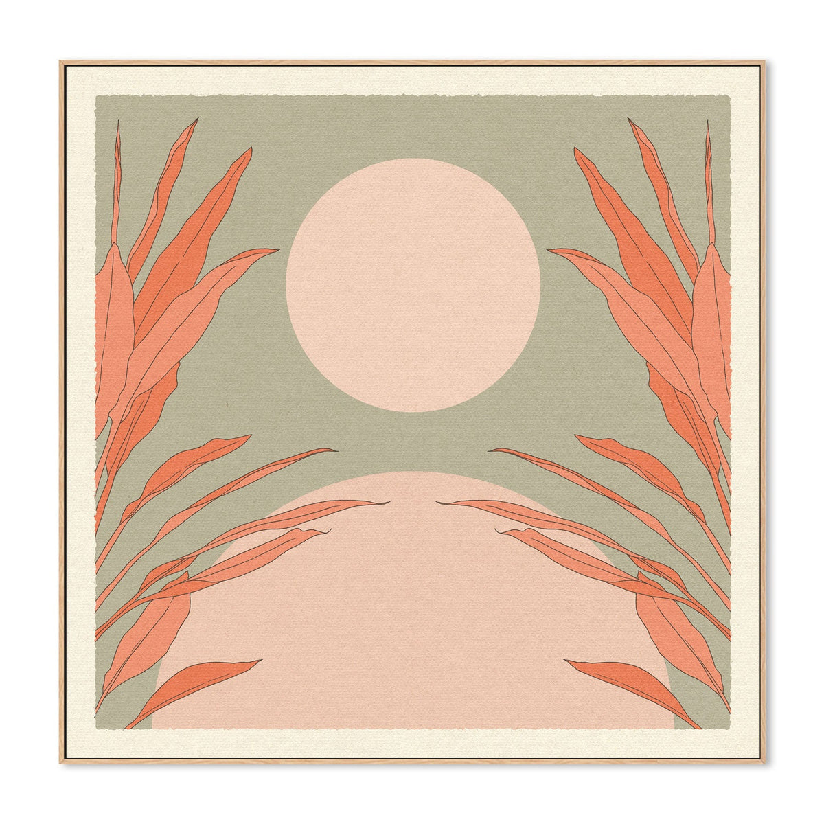 wall-art-print-canvas-poster-framed-Wild Moon , By Cai & Jo-4