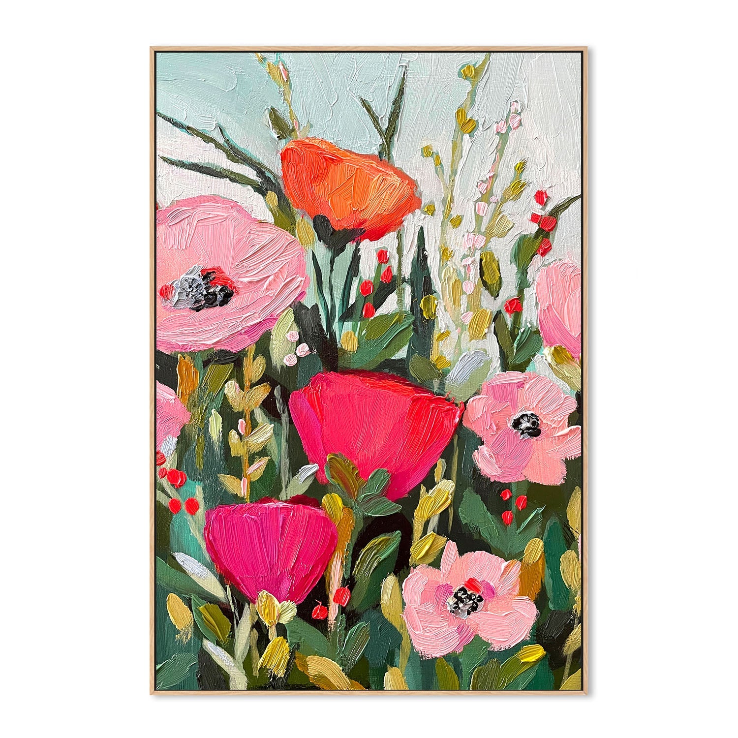 wall-art-print-canvas-poster-framed-Wildflowers In The Mist , By Kelly Angelovic-4