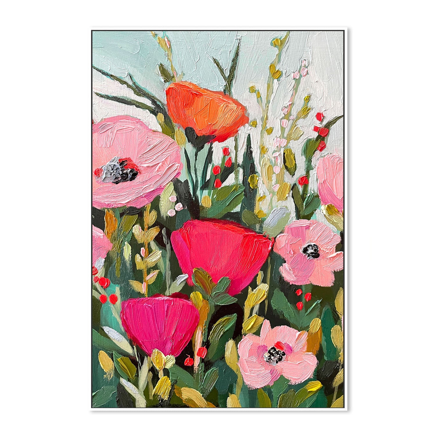 wall-art-print-canvas-poster-framed-Wildflowers In The Mist , By Kelly Angelovic-5