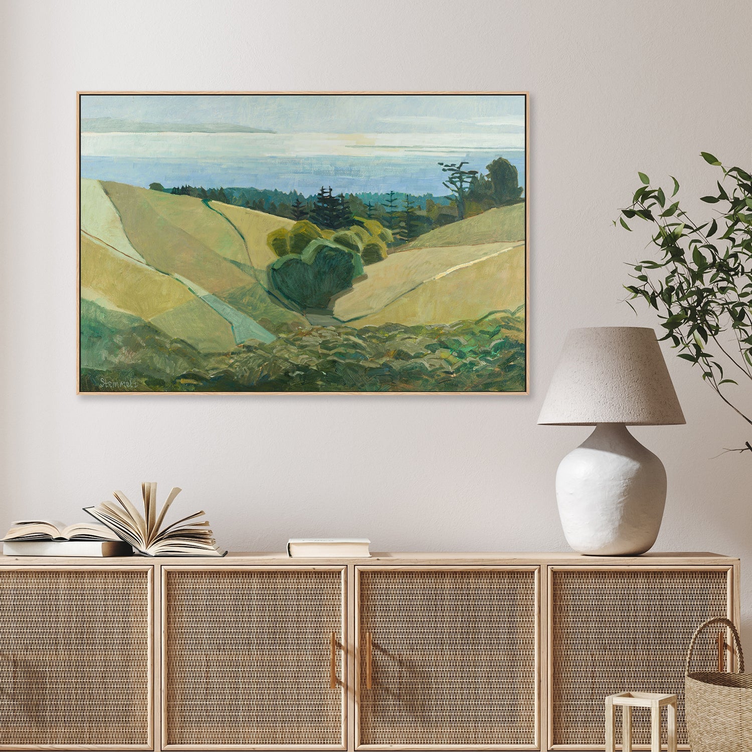 wall-art-print-canvas-poster-framed-Winter Light , By Liana Steinmetz-2