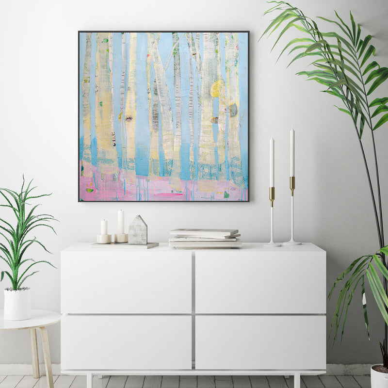 wall-art-print-canvas-poster-framed-Winter Woods , By Kellie Day-GIOIA-WALL-ART