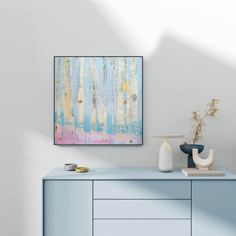 wall-art-print-canvas-poster-framed-Winter Woods , By Kellie Day-GIOIA-WALL-ART