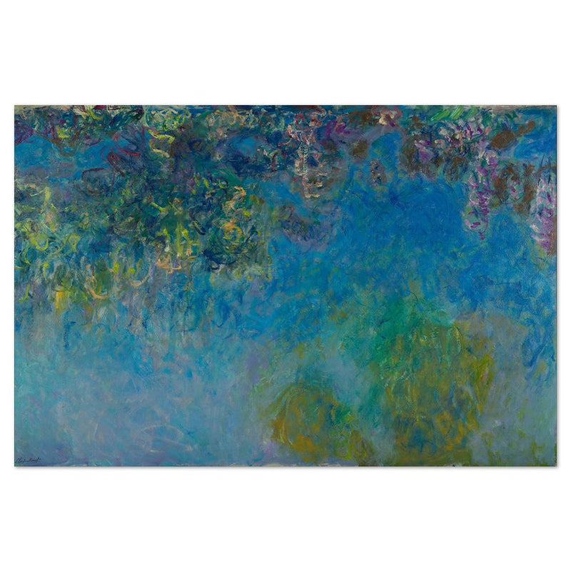 wall-art-print-canvas-poster-framed-Wisteria Circa, By Monet-by-Gioia Wall Art-Gioia Wall Art