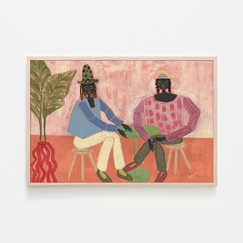 wall-art-print-canvas-poster-framed-With a Friend-6