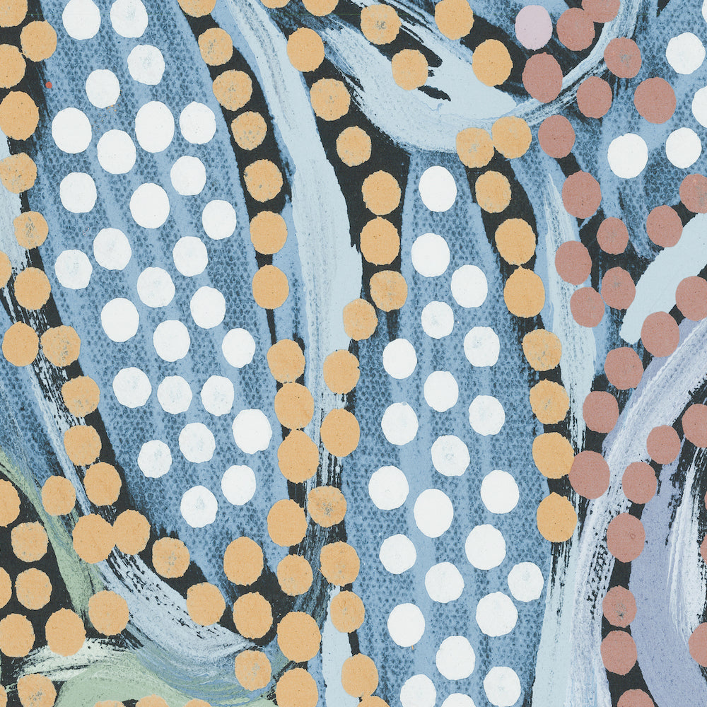 Woman’s Ceremony Dreaming Style A By Michelle Possum Nungurrayi Aboriginal Painting Print