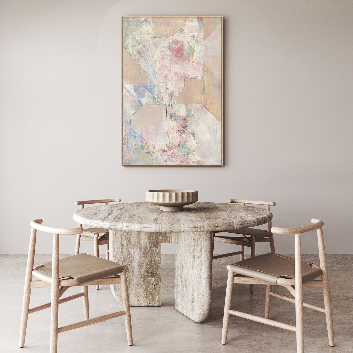 wall-art-print-canvas-poster-framed-World Flower Abstract , By CJ Swanson-7