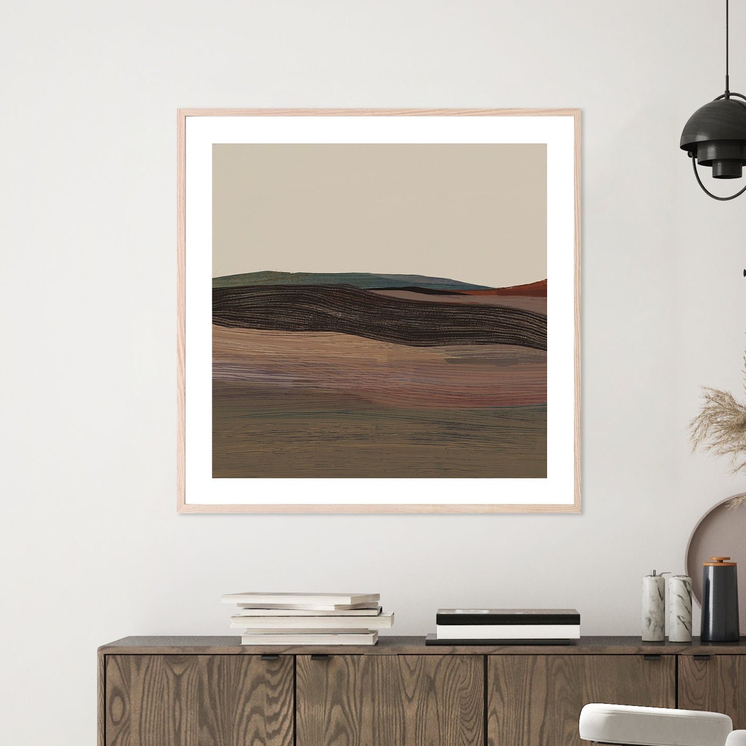 wall-art-print-canvas-poster-framed-Woven Plain, Style A-8