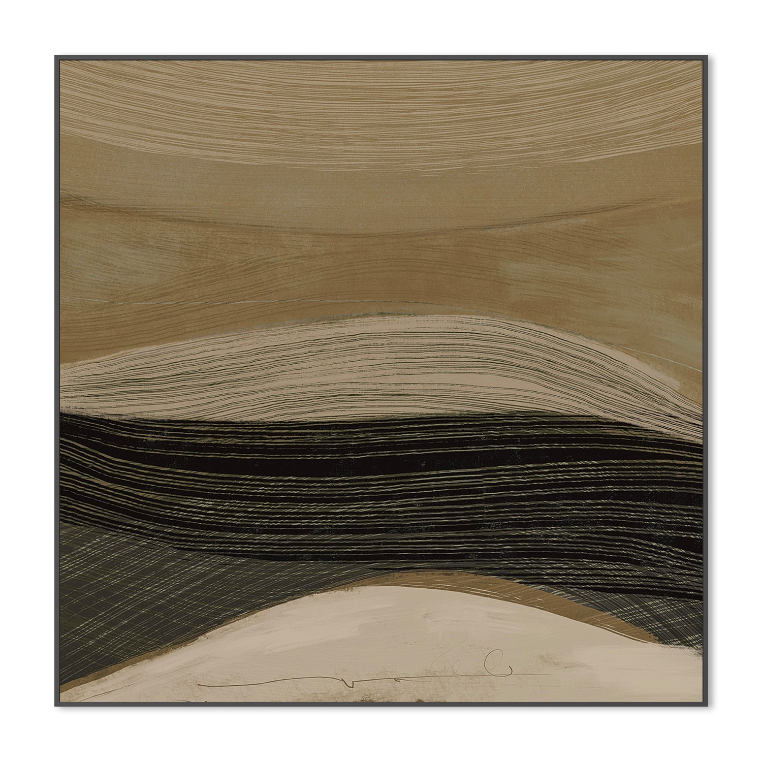 wall-art-print-canvas-poster-framed-Woven Plain, Style B-3