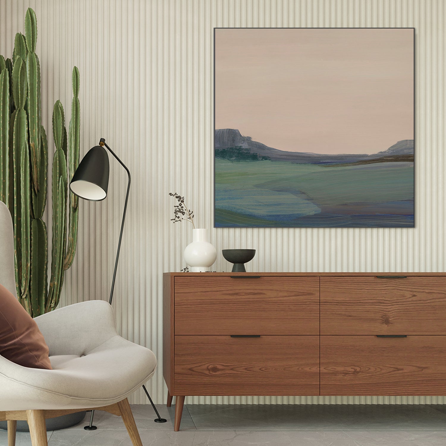 wall-art-print-canvas-poster-framed-Woven Plain, Style C-2