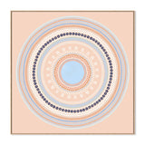 wall-art-print-canvas-poster-framed-Yarning Circle Gathering, Blue, Style B-by-Sherri Cummins-Gioia Wall Art