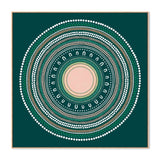 wall-art-print-canvas-poster-framed-Yarning Circle Gathering, Green, Style A-by-Sherri Cummins-Gioia Wall Art