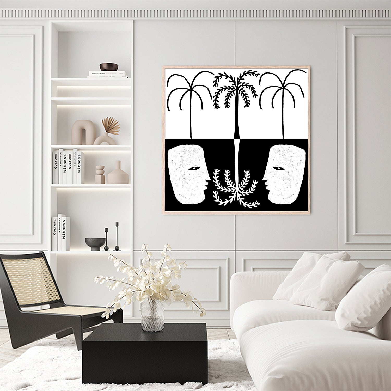 wall-art-print-canvas-poster-framed-Yearning, Style B-9