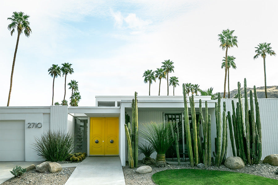 wall-art-print-canvas-poster-framed-Yellow Door , By Tricia Brennan-1