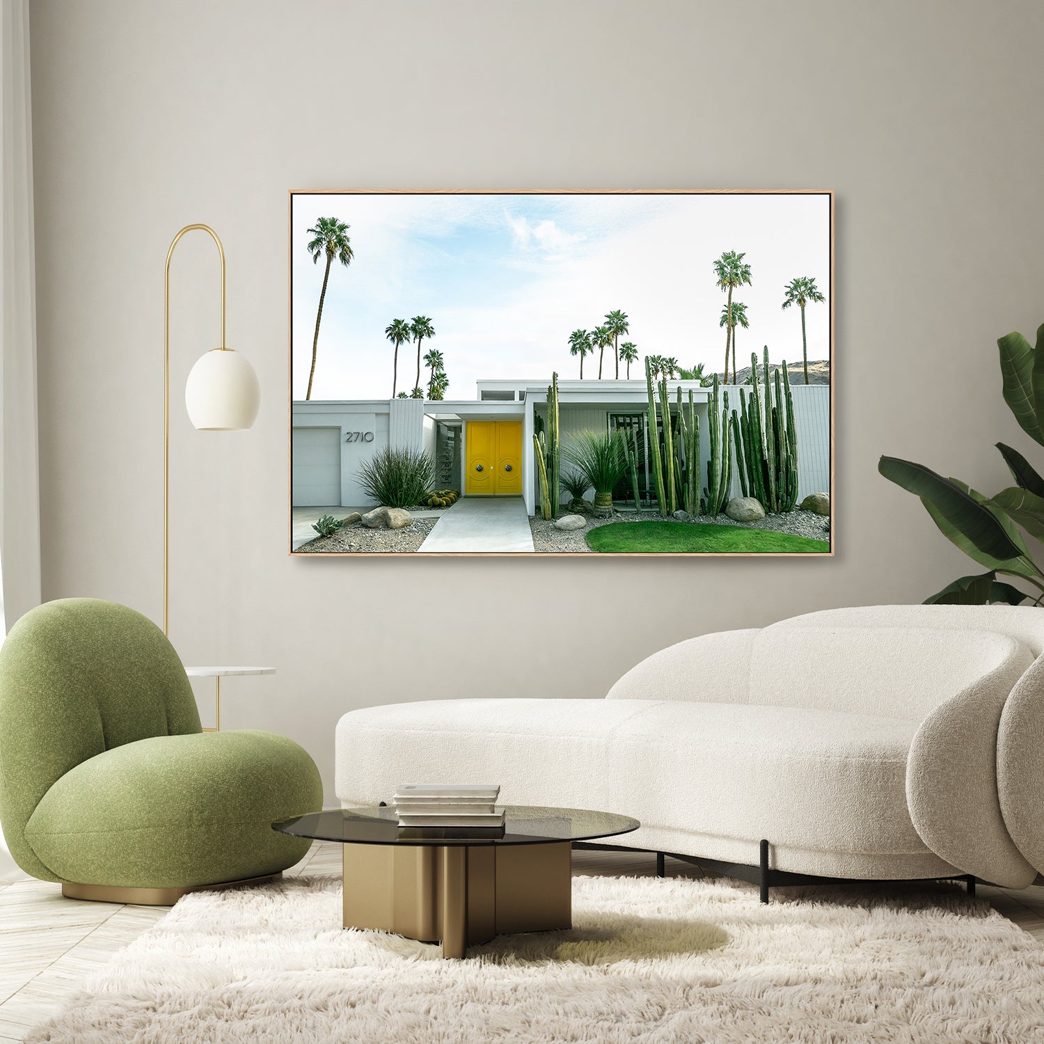 wall-art-print-canvas-poster-framed-Yellow Door , By Tricia Brennan-8