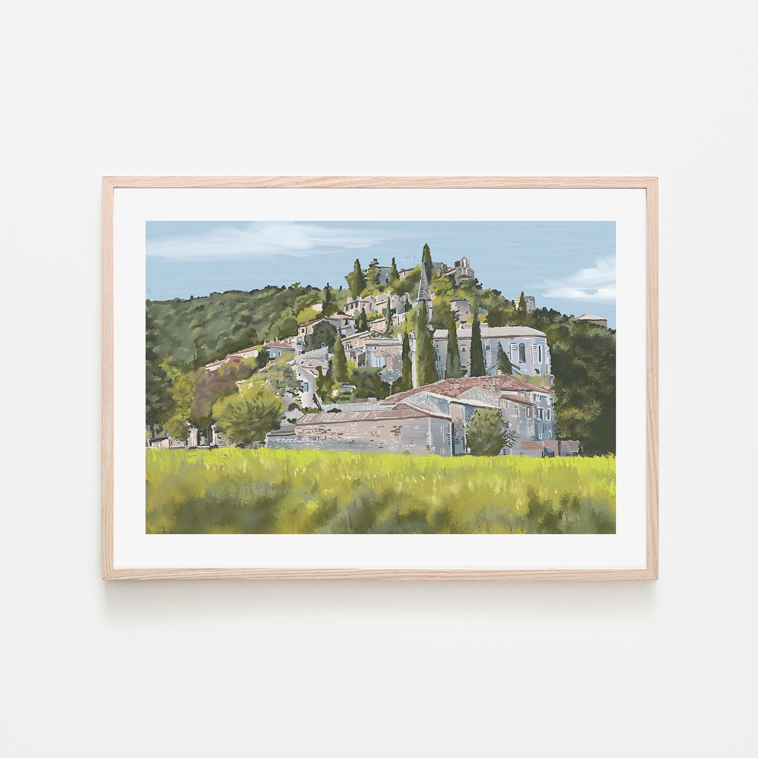 wall-art-print-canvas-poster-framed-“Yes”, La Roque-Sur-Cèze’, France, 2024 , By Jenna Alheit-6