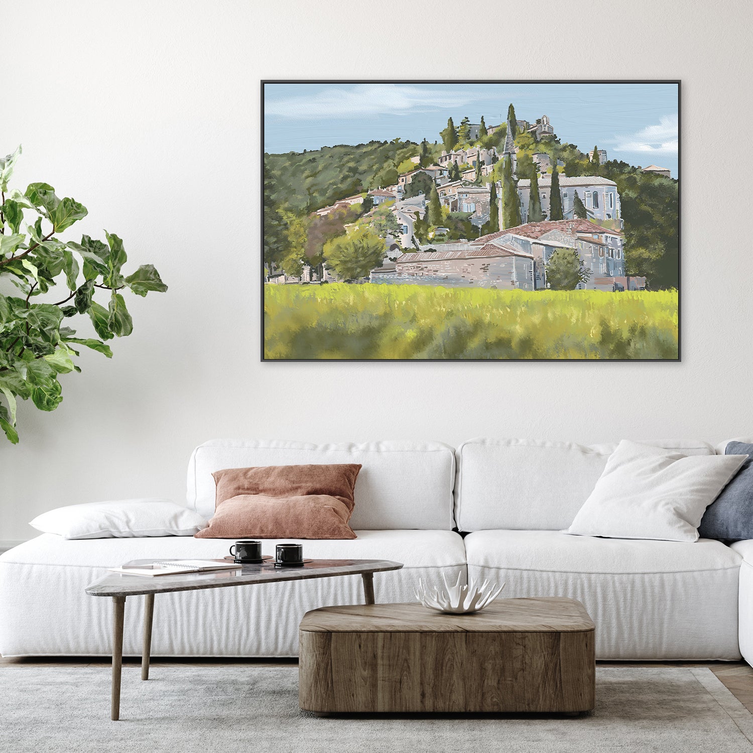 wall-art-print-canvas-poster-framed-“Yes”, La Roque-Sur-Cèze’, France, 2024 , By Jenna Alheit-7