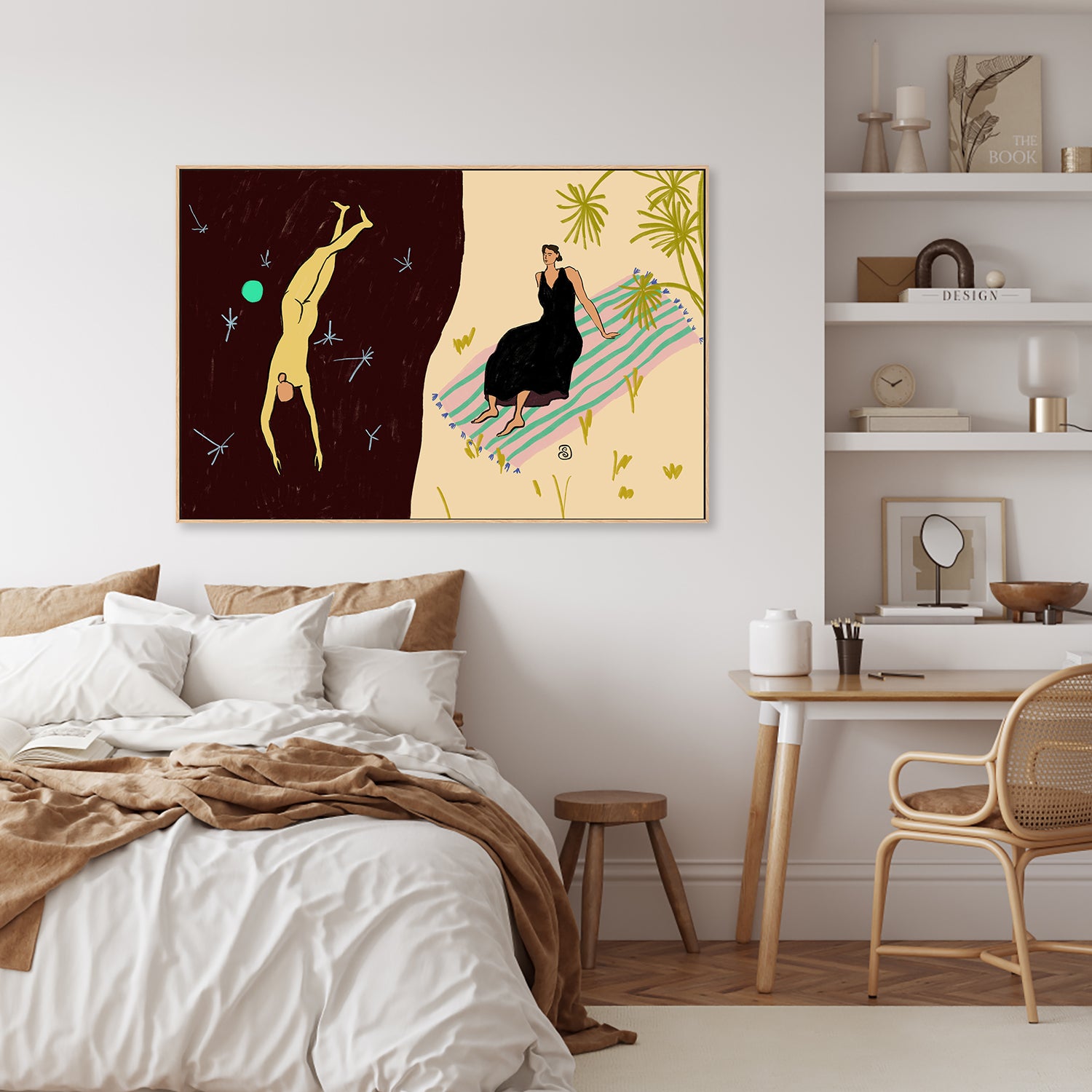 wall-art-print-canvas-poster-framed-Yin And Yang , By Sandra Poliakov-7