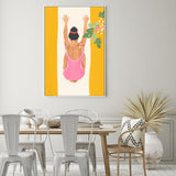 wall-art-print-canvas-poster-framed-Yoga Time , By Gigi Rosado-GIOIA-WALL-ART