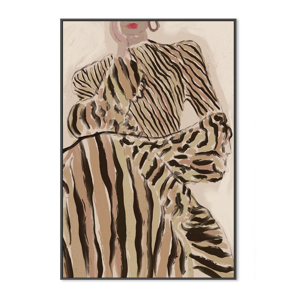 wall-art-print-canvas-poster-framed-Zebra Elegance-3