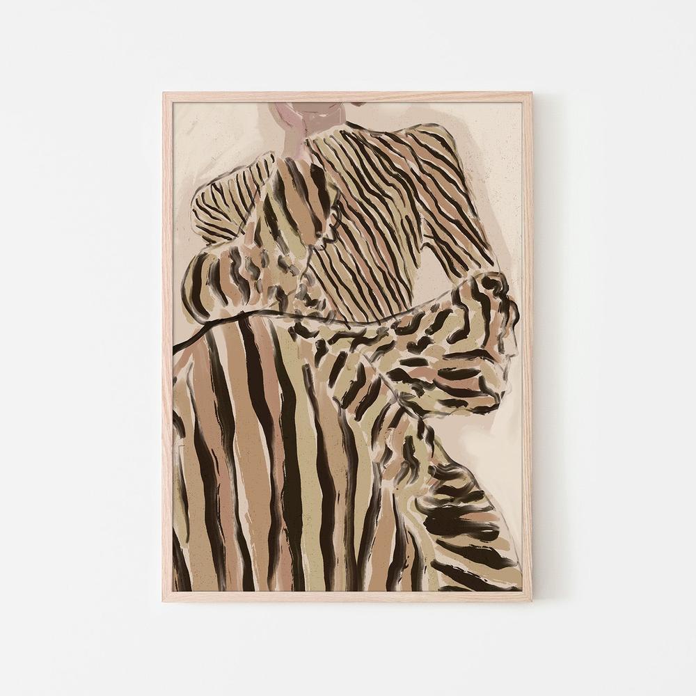 wall-art-print-canvas-poster-framed-Zebra Elegance-6