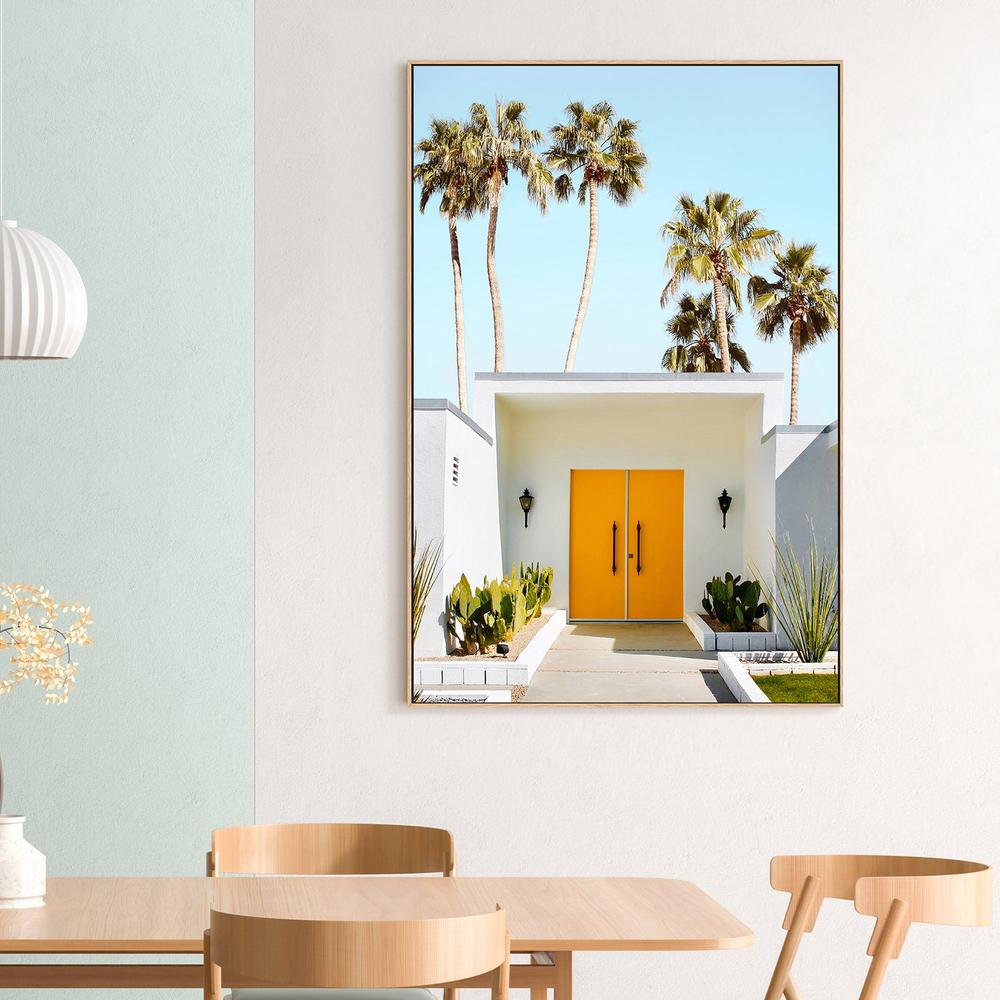 Welcome To Palm Springs-by-Gal Pittel-wall-art-print-canvas-poster-framed-Gioia