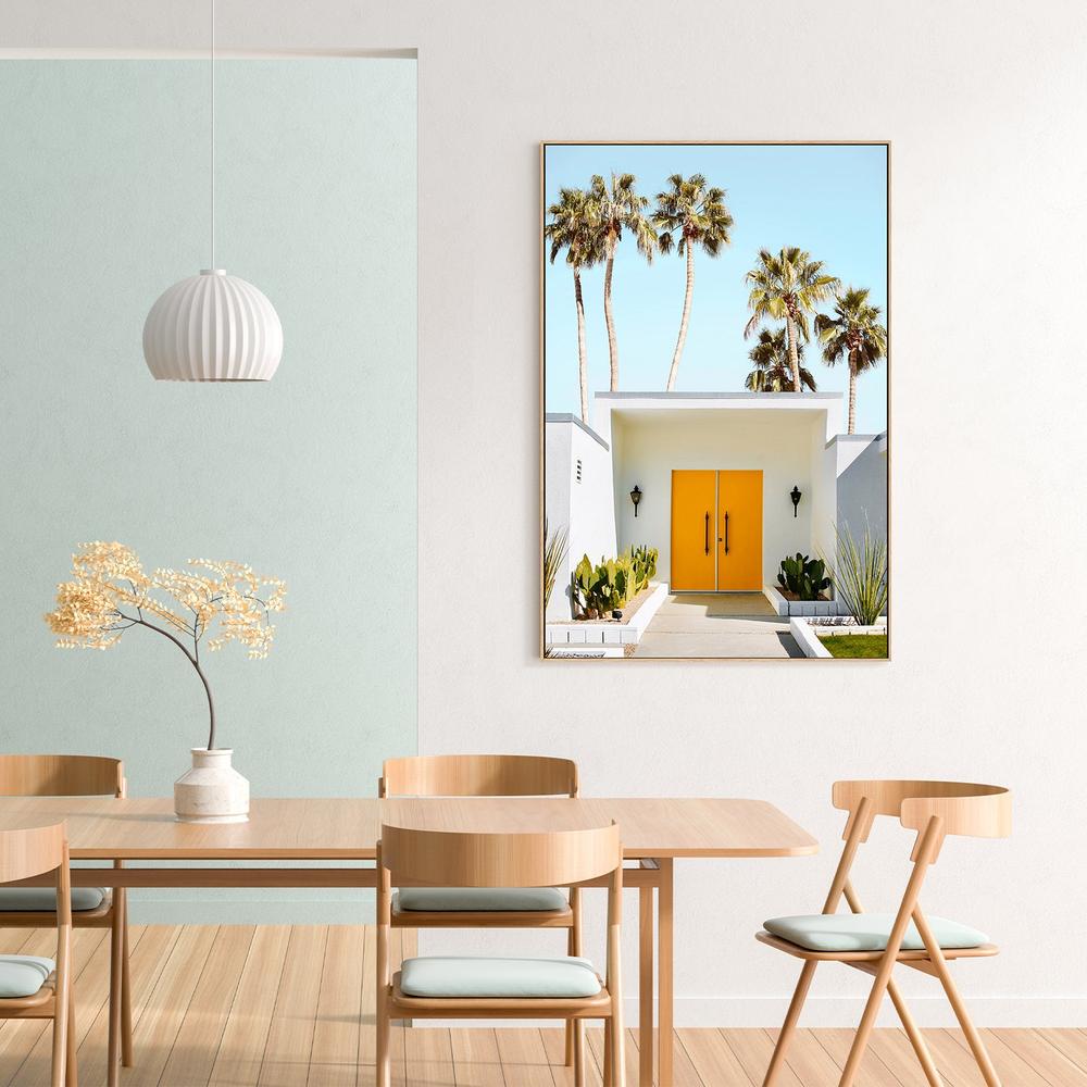 Welcome To Palm Springs-by-Gal Pittel-wall-art-print-canvas-poster-framed-Gioia