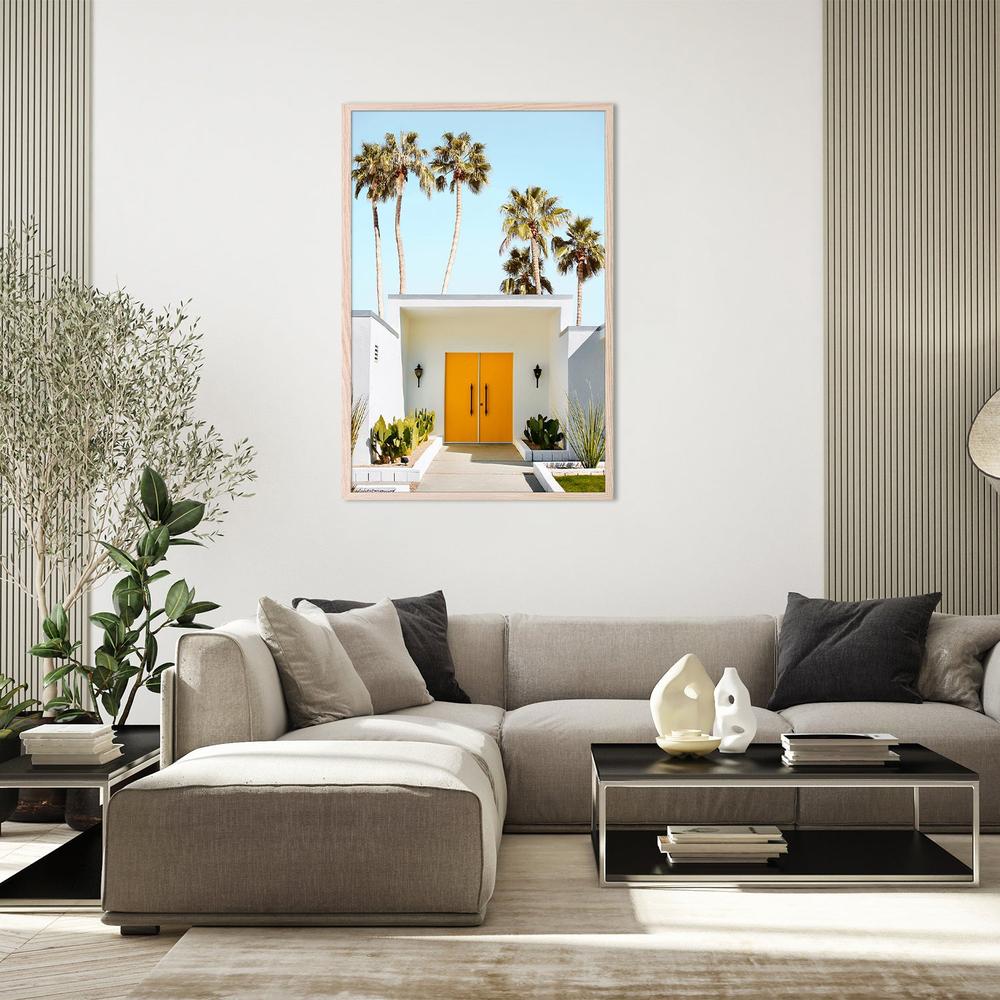 Welcome To Palm Springs-by-Gal Pittel-wall-art-print-canvas-poster-framed-Gioia