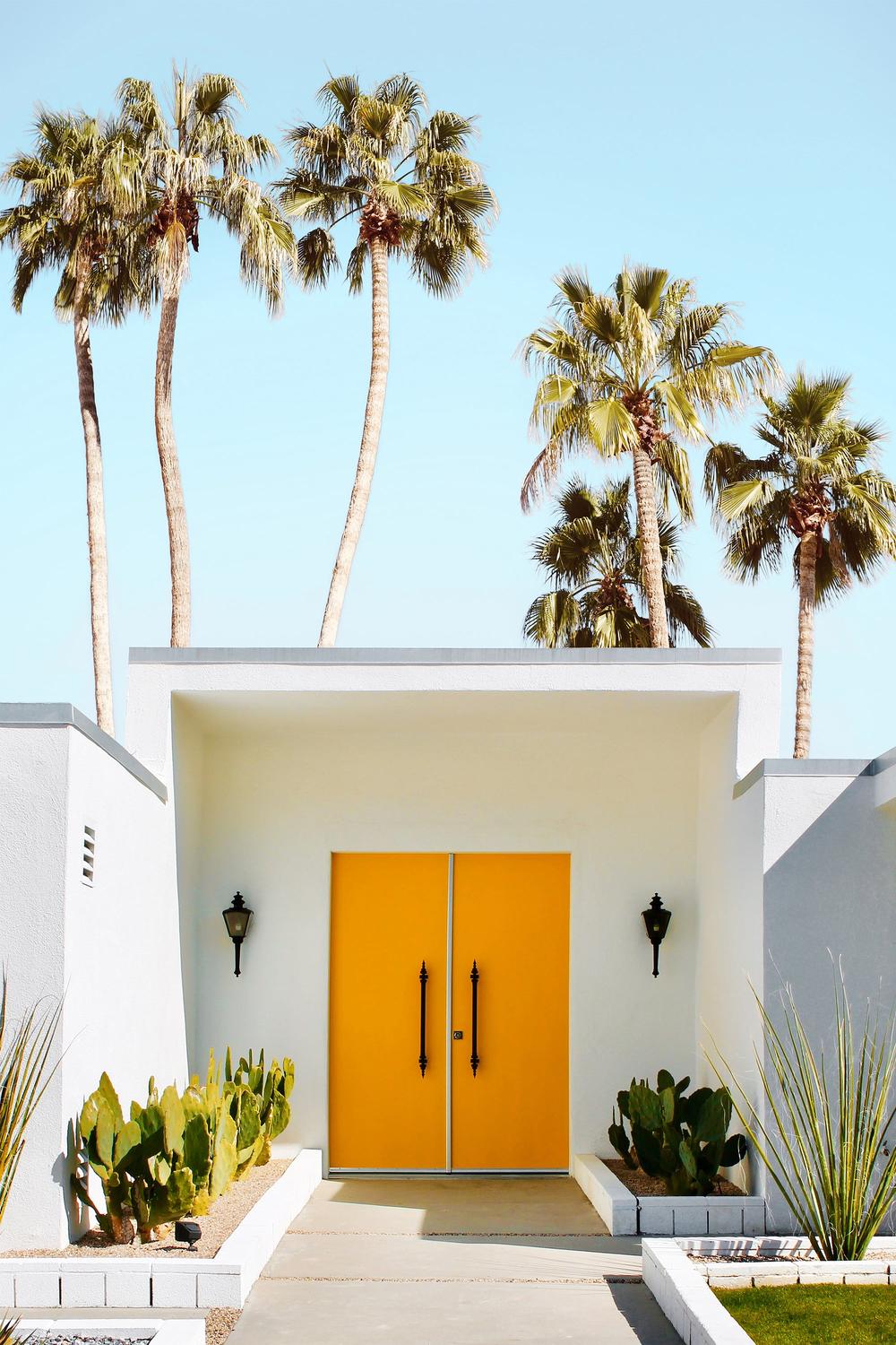 Welcome To Palm Springs-by-Gal Pittel-wall-art-print-canvas-poster-framed-Gioia