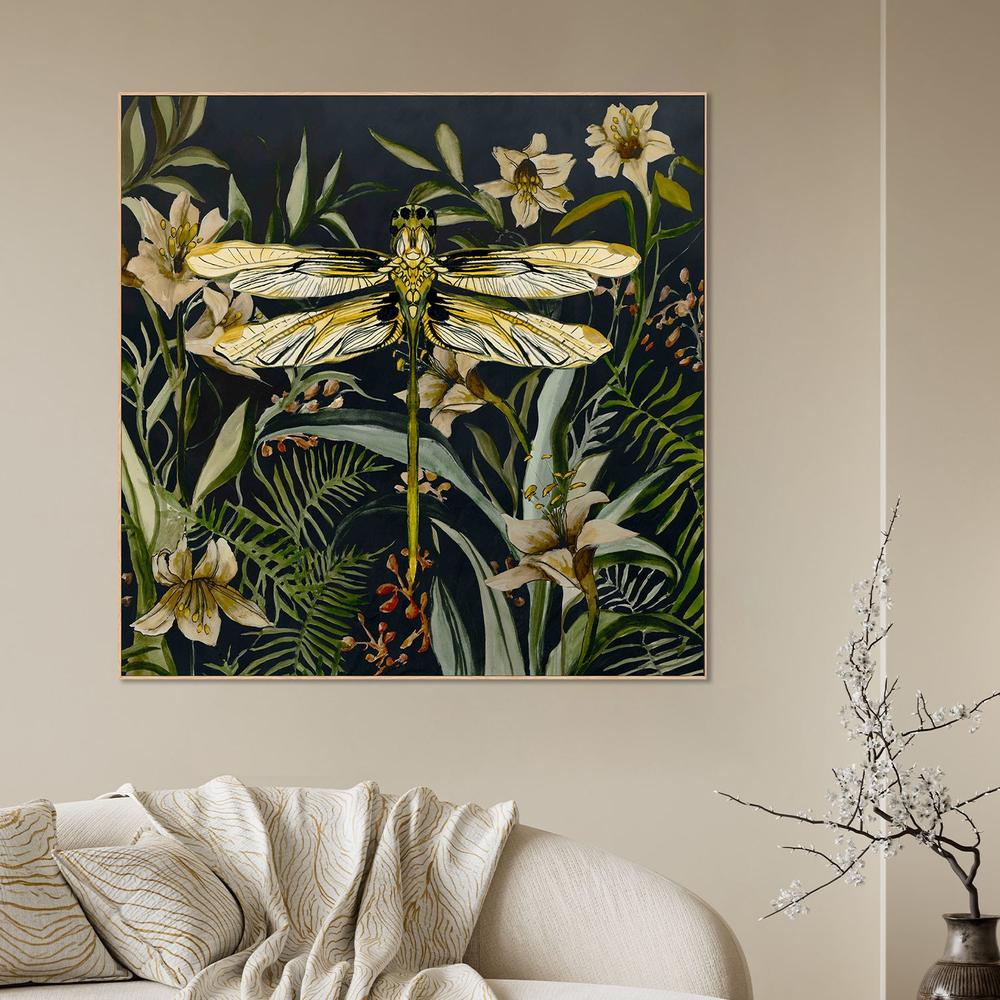 Whispers of the Dragonfly-by-Jacob Q-wall-art-print-canvas-poster-framed-Gioia