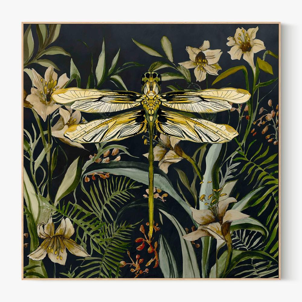Whispers of the Dragonfly-by-Jacob Q-wall-art-print-canvas-poster-framed-Gioia