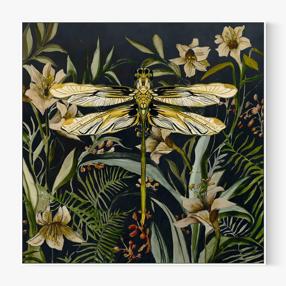 Whispers of the Dragonfly-by-Jacob Q-wall-art-print-canvas-poster-framed-Gioia