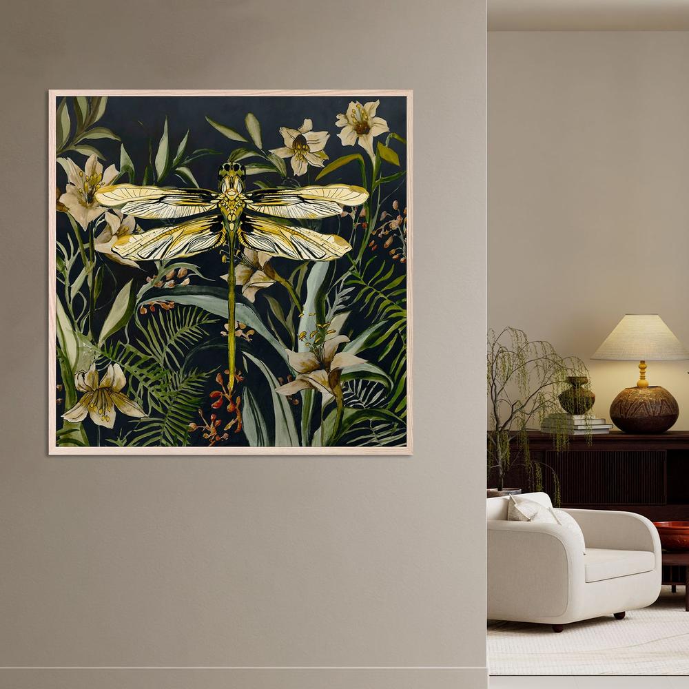 Whispers of the Dragonfly-by-Jacob Q-wall-art-print-canvas-poster-framed-Gioia